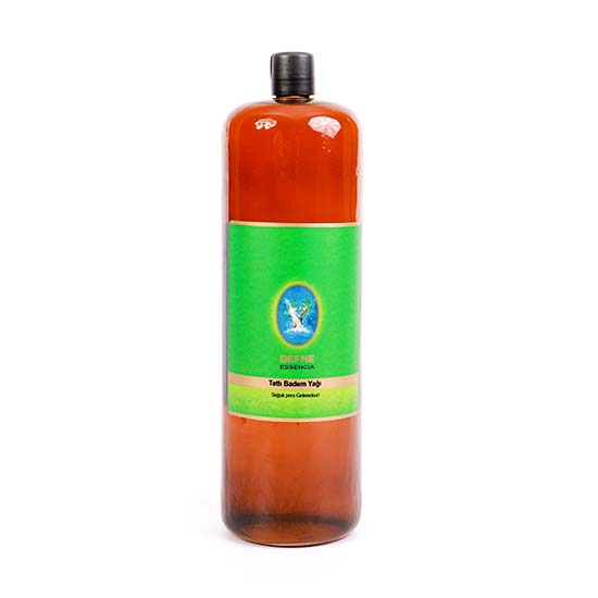 Tatlı Badem Yağı - (Sp.) - Geleneksel 1000 ml (Dahili Kullanım)